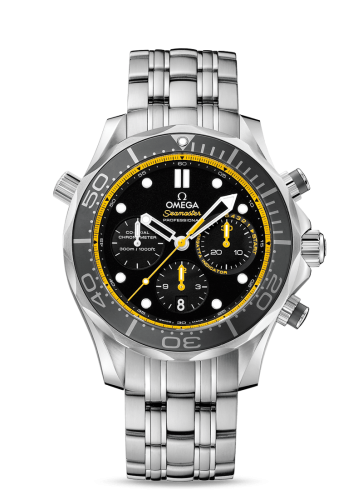 Omega Seamaster Diver 300M Co-Axial 44 Regatta Chronograph Stainless Steel / Black / Bracelet